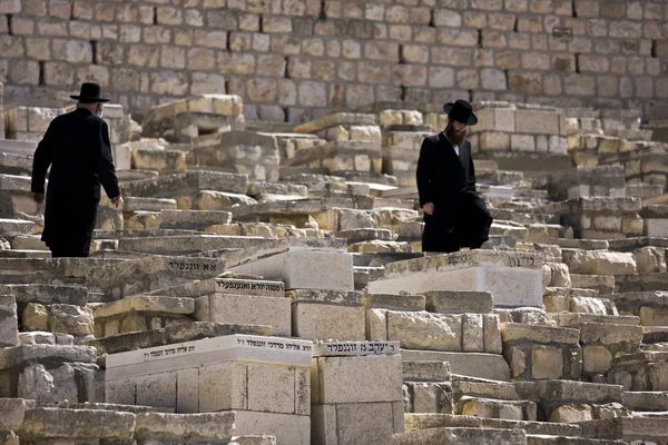 エルサレムの古い墓地 — ストック写真