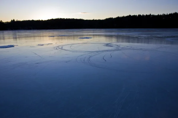 stock image Lake at winter