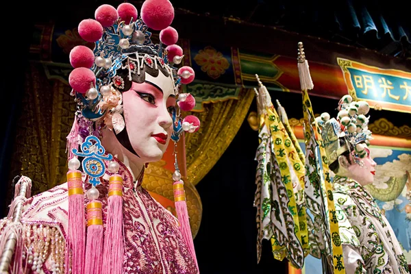 Çin opera bir oyuncak, değil gerçek bir erkek manken — Stok fotoğraf