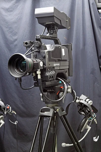 Camera in studio — Stock Photo, Image