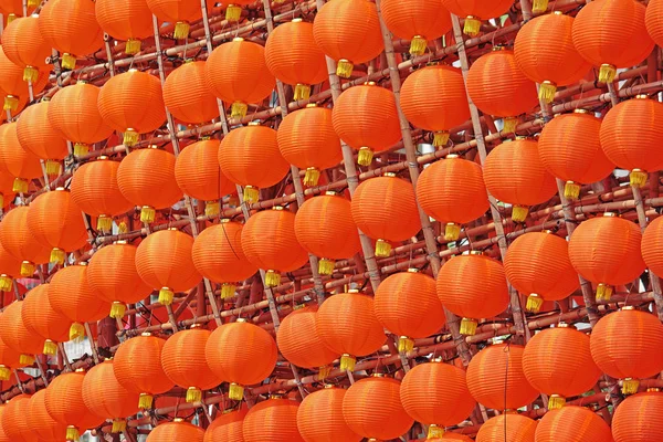 Wall of of Chinese Lanterns — Stock Photo, Image