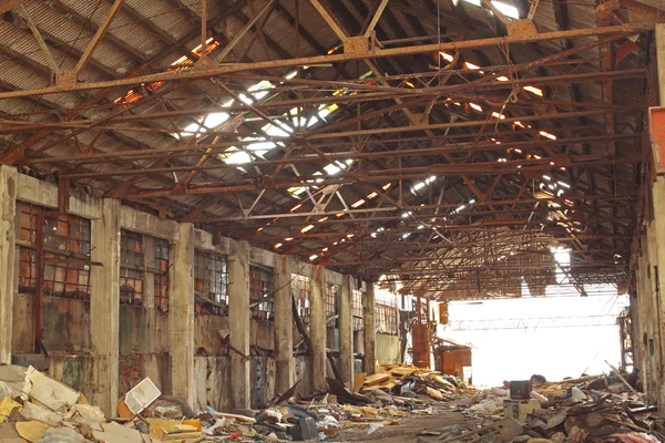 Forno industrial abandonado — Fotografia de Stock