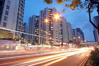 gün batımı şu anda şehir merkezinde trafik