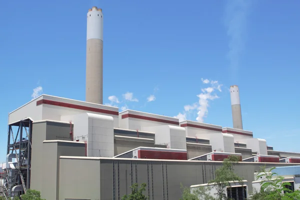 Coal fired power station Royalty Free Stock Images