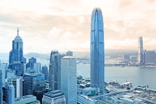Hong Kong panorama — Stock fotografie