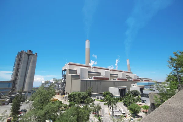 Central eléctrica de combustión de carbón —  Fotos de Stock