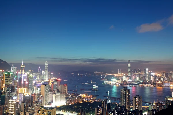 홍콩에서 일몰 — 스톡 사진