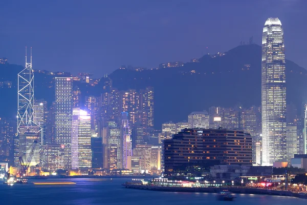 Hongkong-Nacht — Stockfoto