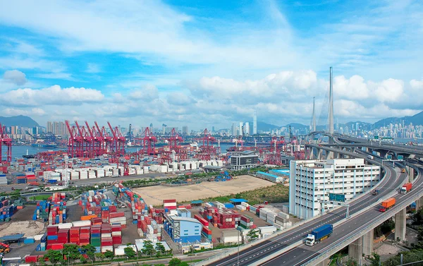 Container terminal — Stock Photo, Image