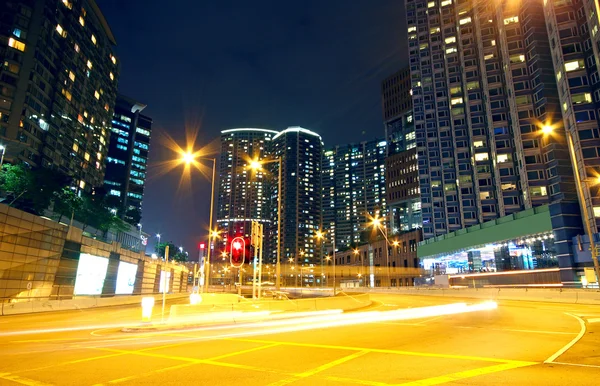 Urban area at night — Stock Photo, Image