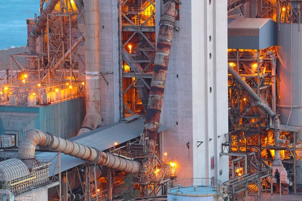 Cement Plant close up — Stock Photo, Image