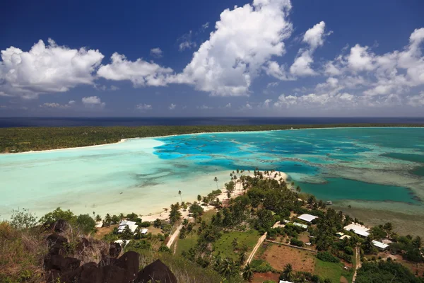 Maupiti from above — Stock Photo, Image