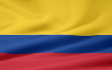 Flag of Colomiba clipart