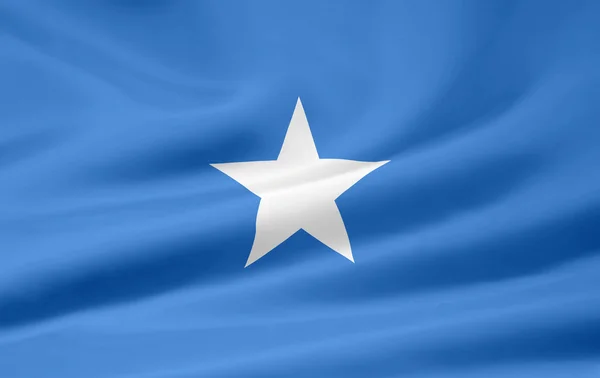 Bandiera della Somalia — Foto Stock