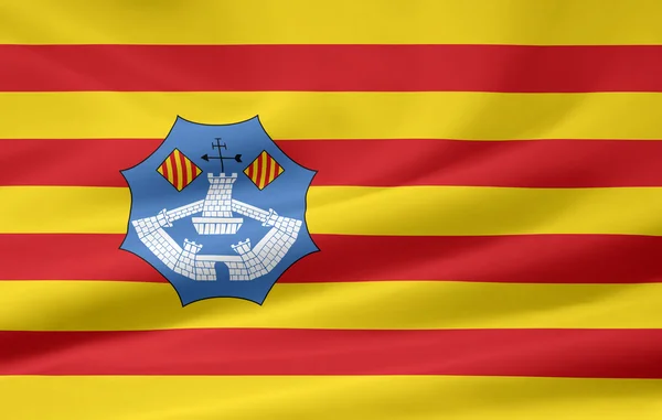 Flagge von Menorca — Stockfoto