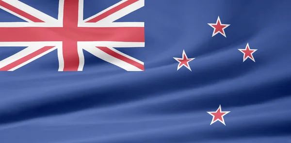 Zászló Új-Zéland — Stock Fotó