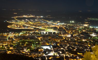 gece şehir Jaen