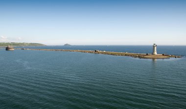 Breakwater Plymouth Harbour UK