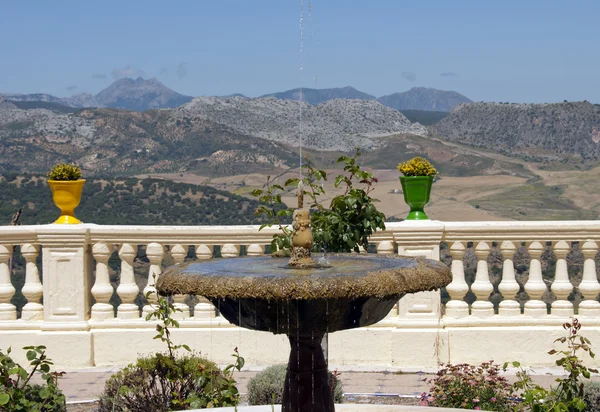 Utsikt över bergen söder om ronda, Spanien — Stockfoto