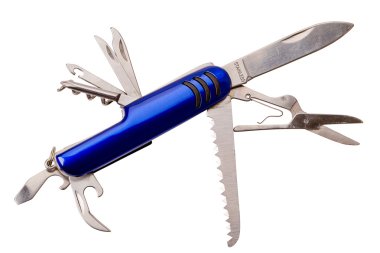 Multi tools penknife clipart