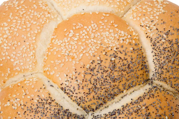 Baking with sesame and poppy seeds — Stockfoto