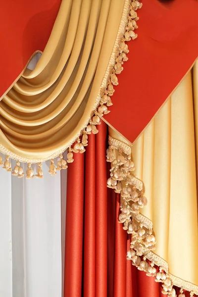 stock image Drapery - part of home interior
