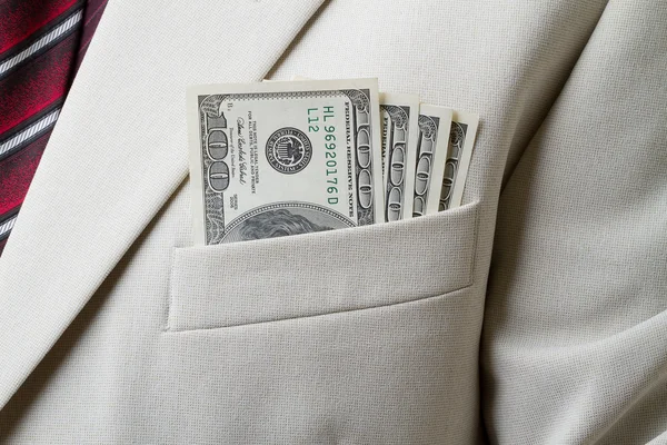stock image Pocket with dollars