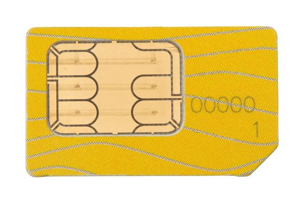 Eski SIM-kartı — Stok fotoğraf