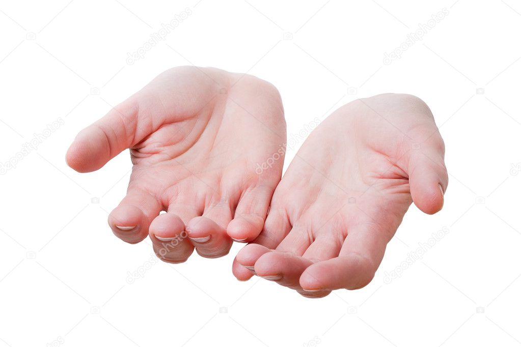 Human palms