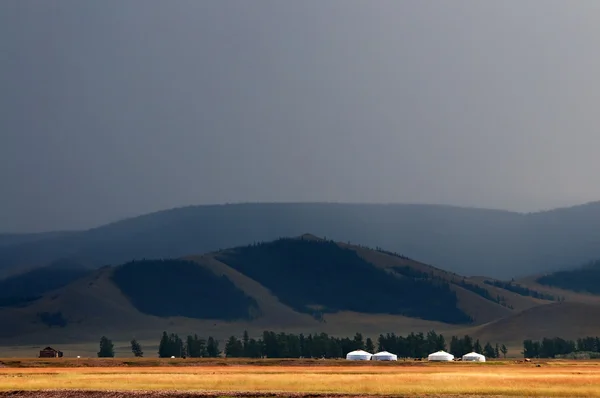 Mongolian landscape — Stock Photo, Image