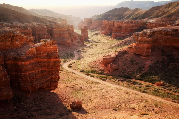 Charyn canyon, Kazahsztán — Stock Fotó