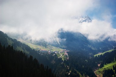 doğal sınır Çimbulak, Kazakistan