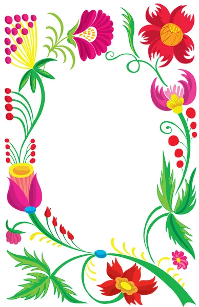 Background. Design of a beautiful flower pattern. — Stock Vector