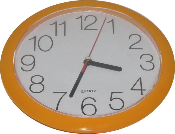 Orange clock — Stock Photo, Image