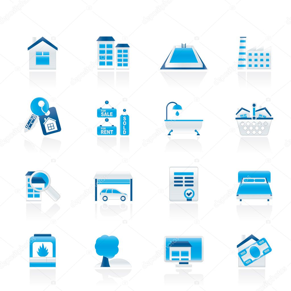 Real Estate objects and Icons
