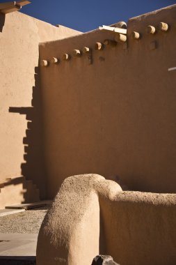 New Mexico Adobe Building clipart