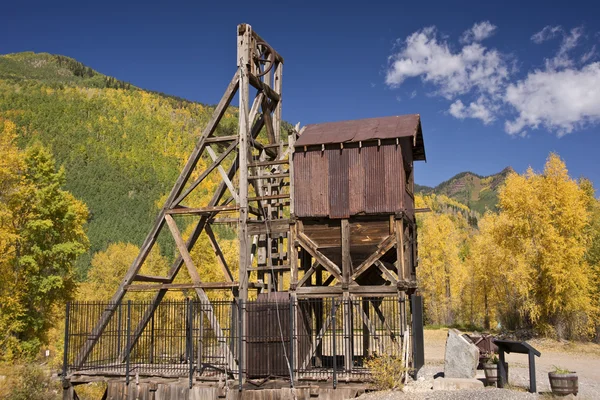 秋にコロラド鉱山 — ストック写真