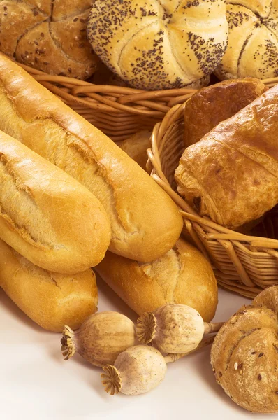 Свіжий хліб і випічка — стокове фото
