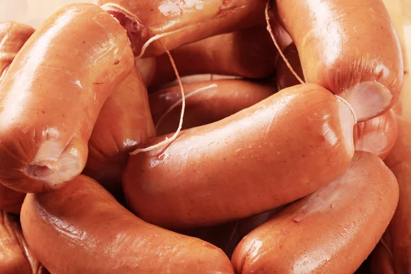Pile of sausages — Stock Photo, Image
