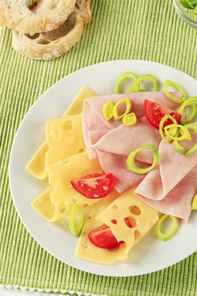 Ham and cheese — Stock Photo, Image