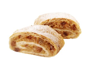 Apple strudel clipart