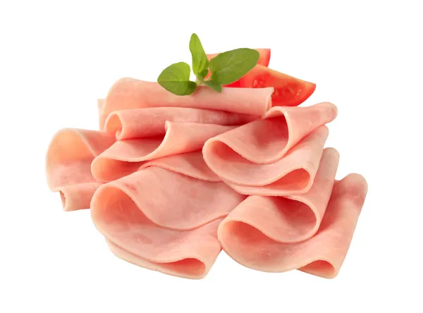 Sliced ham — Stock Photo, Image