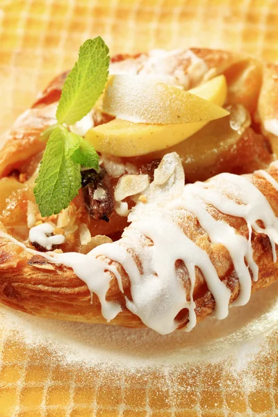 Apple Danish pastry — Stock Photo, Image