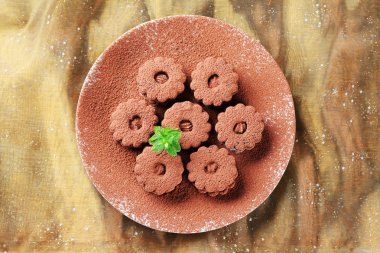 Chocolate cookies clipart