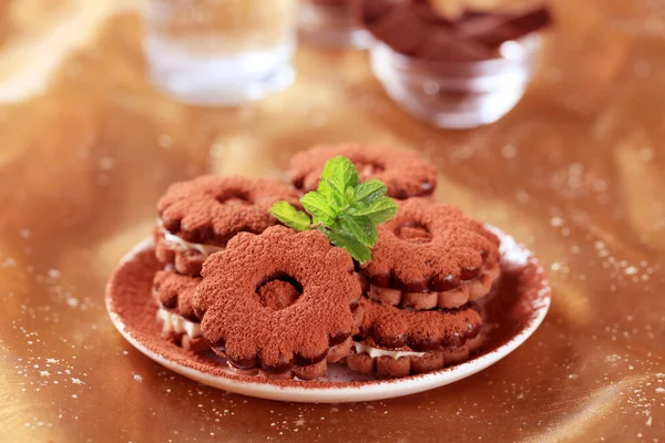stock image Chocolate cookies