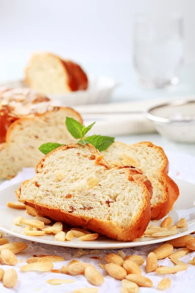 Γλυκό πλεκτό ψωμί — Φωτογραφία Αρχείου