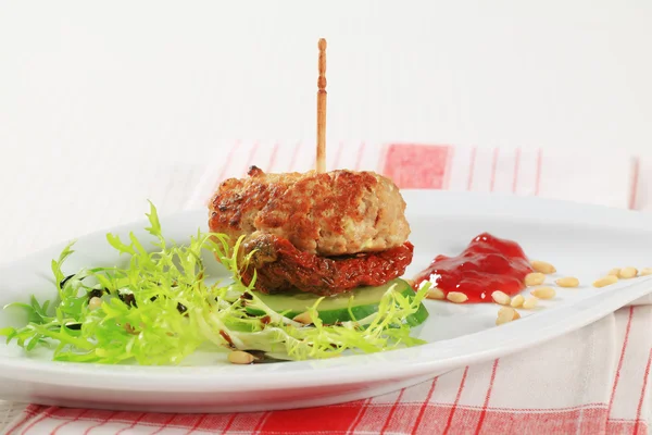 Meatball appetizer — Stock Photo, Image