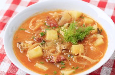 Cabbage soup clipart