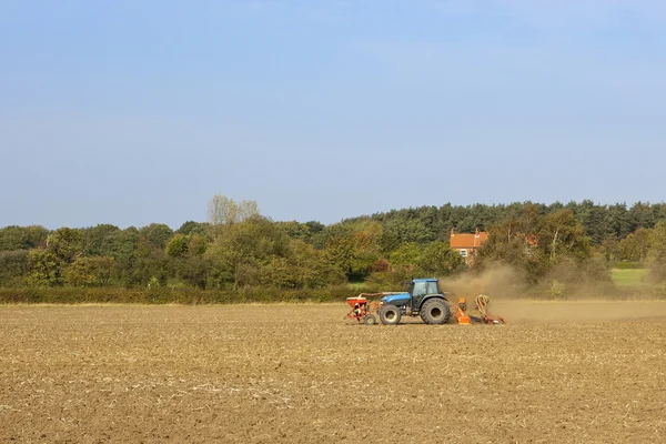 秋の農業シーン — ストック写真