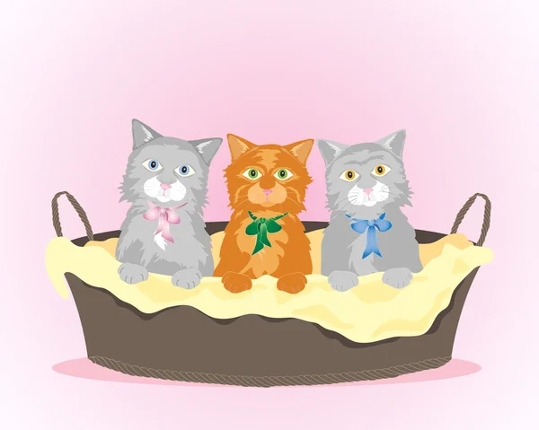 stock vector Kittens